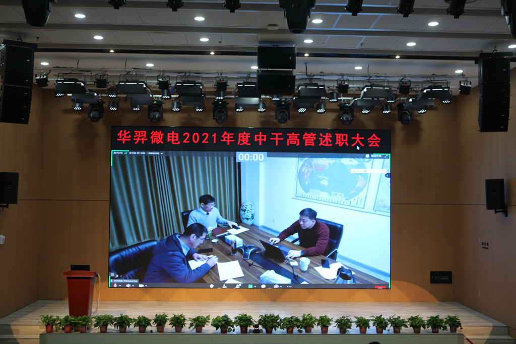 优游国际微电召开中干高管述职会议
